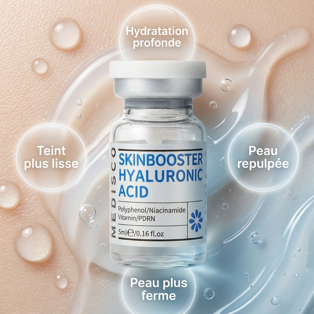 Booster à l’Acide Hyaluronique – Soin Visage Anti-Âge & Repulpant Intensif